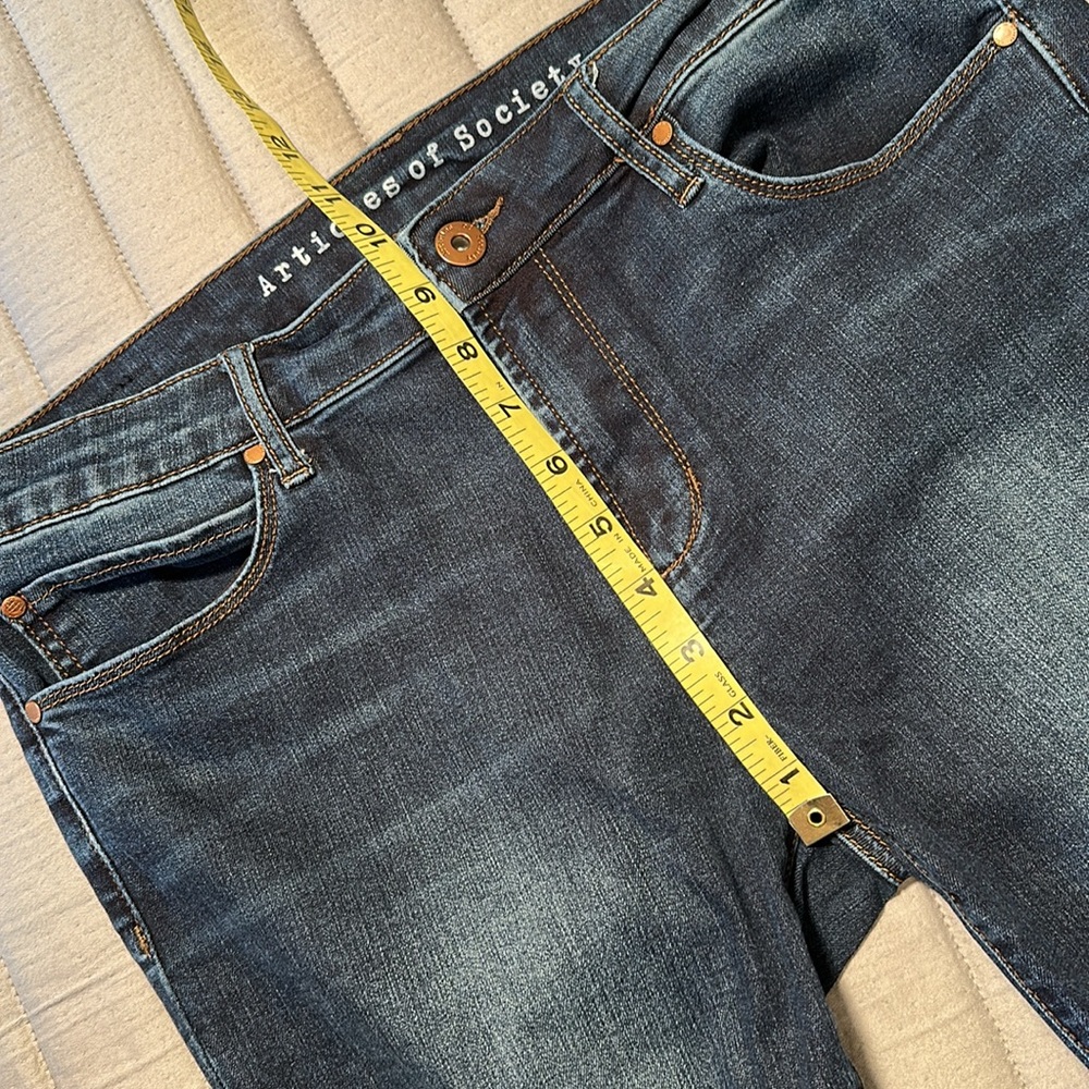 Articles of Society Dark Blue West End denim Jeans - Picture 6 of 9